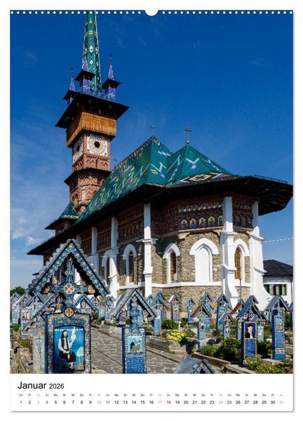 Produktbild: Wundersch&ouml;nes Maramures (hochwertiger Premium Wandkalender 2026 DIN A2 hoch), Kunstdruck in Hochglanz
