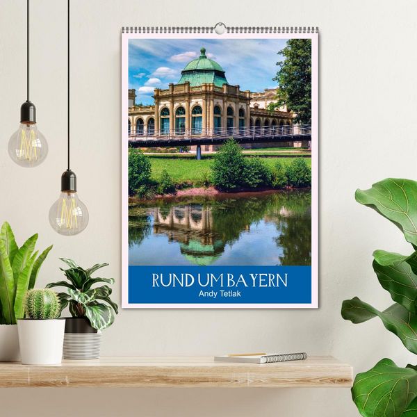 Produktbild: Rund um Bayern (Wandkalender 2026 DIN A2 hoch), CALVENDO Monatskalender