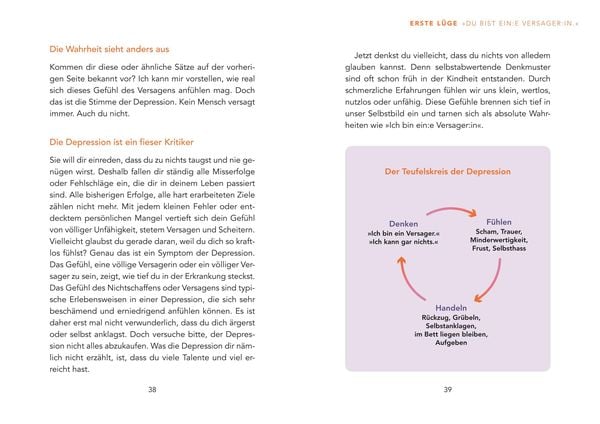 7 Lügen, die dir eine Depression erzählt