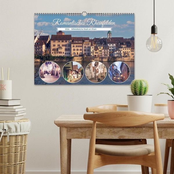 Produktbild: Romantisches Rheinfelden (Wandkalender 2026 DIN A3 quer), CALVENDO Monatskalender