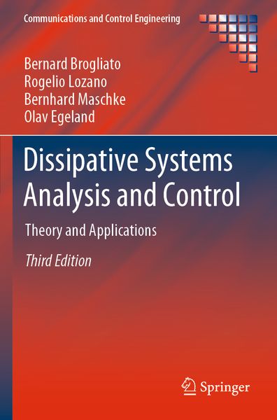 Produktbild: Dissipative Systems Analysis and Control