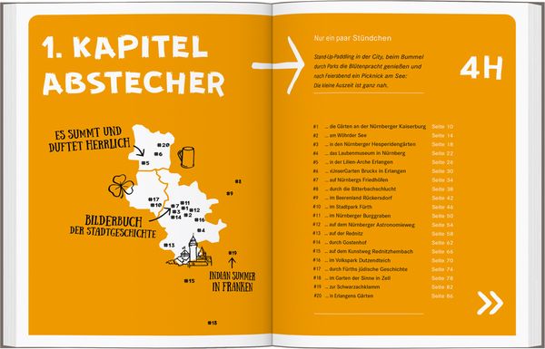 Produktbild: 52 kleine & gro&szlig;e Eskapaden N&uuml;rnberg, F&uuml;rth und Erlangen