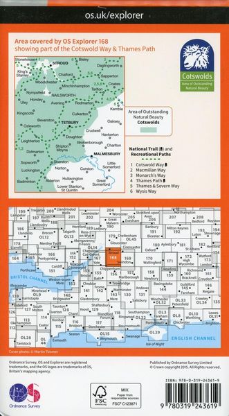 Produktbild: Stroud, Tetbury and Malmesbury