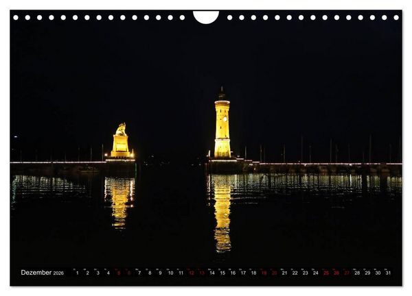 Produktbild: Sehenswerter Bodensee (Wandkalender 2026 DIN A4 quer), CALVENDO Monatskalender