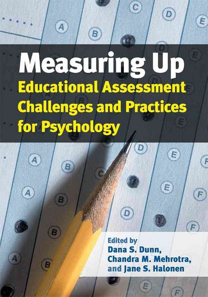 Produktbild: Measuring Up: Education Assessment Challenges and Practices for Psychology