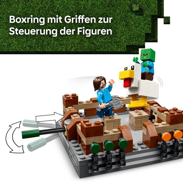 Produktbild: LEGO Minecraft 21272 Waldanwesen mit Boxring, Gamer Geschenk, Spielzeug