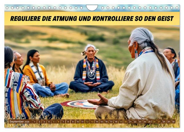 Produktbild: Im Flow des Atems - Energie des Lebens (Wandkalender 2026 DIN A4 quer), CALVENDO Monatskalender