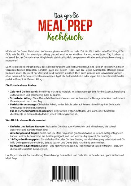 Produktbild: Das gro&szlig;e Meal Prep Kochbuch