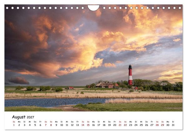 Produktbild: Heimat Entdecken - Nordfriesland (Wandkalender 2027 DIN A4 quer), CALVENDO Monatskalender