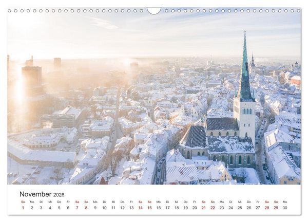 Produktbild: Europa - Eine Reise zu einigen der sch&ouml;nsten Hauptst&auml;dten. (Wandkalender 2026 DIN A3 quer), CALVENDO Monatskalender