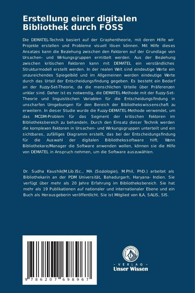 Produktbild: Erstellung einer digitalen Bibliothek durch FOSS