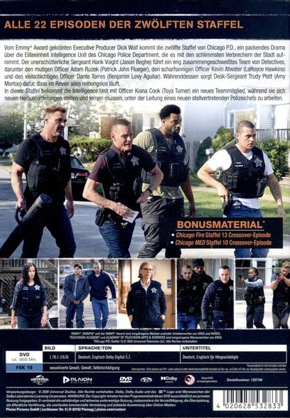 Produktbild: Chicago P.D.: Staffel 12 [5 DVDs]