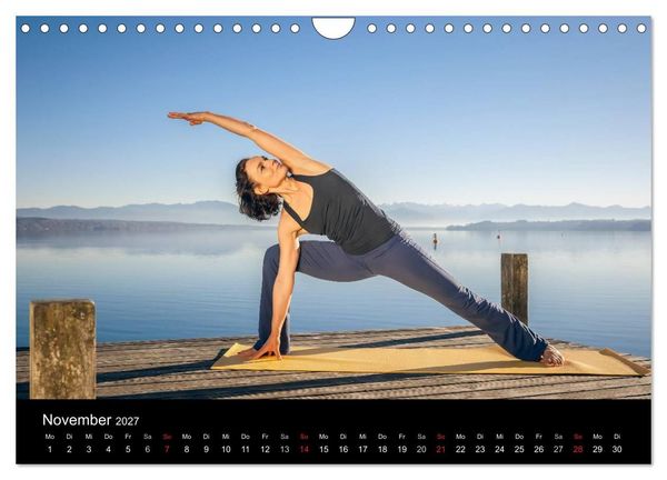 Produktbild: Yoga (Wandkalender 2027 DIN A4 quer), CALVENDO Monatskalender