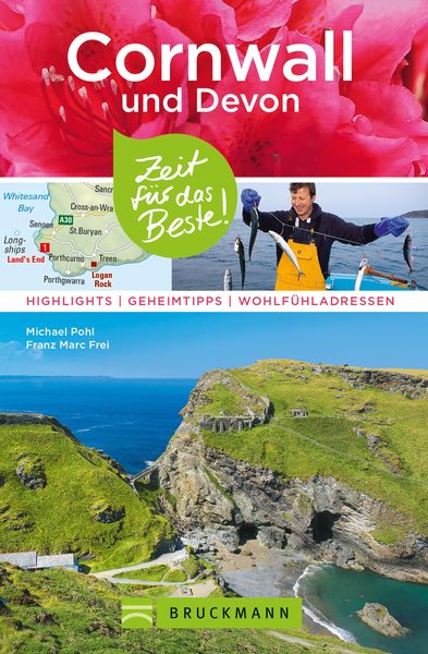 Produktbild: Bruckmann Reisef&uuml;hrer Cornwall und Devon: Zeit f&uuml;r das Beste