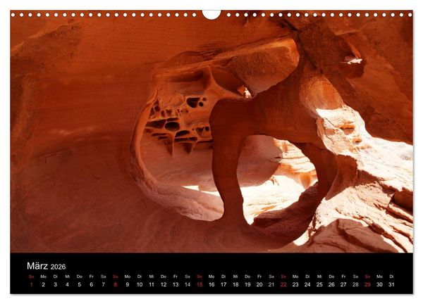 Produktbild: USA Highlights 2026 (Wandkalender 2026 DIN A3 quer), CALVENDO Monatskalender