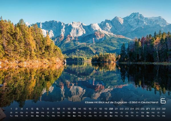 Produktbild: Die Alpen - dem Himmel so nah - 2027 - Kalender DIN A2