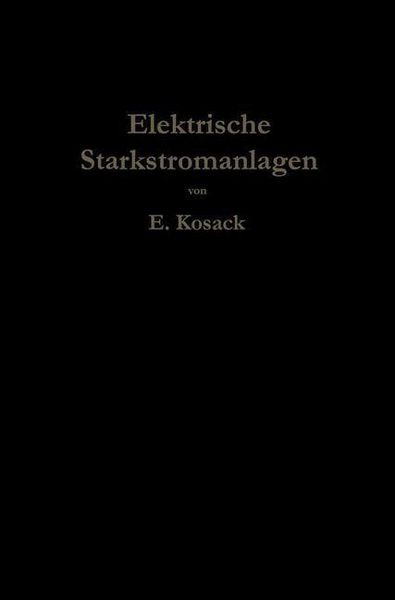 Produktbild: Elektrische Starkstromanlagen