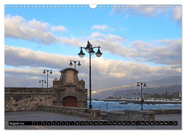 Produktbild: Puerto de la Cruz - Stadt am Atlantik (Wandkalender 2026 DIN A3 quer), CALVENDO Monatskalender