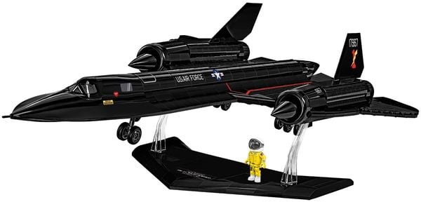 Produktbild: COBI Armed Forces 5891 - Lockheed SR-71 Blackbird, US Milit&auml;r Flugzeug, Bausatz 1:48, 1374 Klemmbausteine/1 Figur