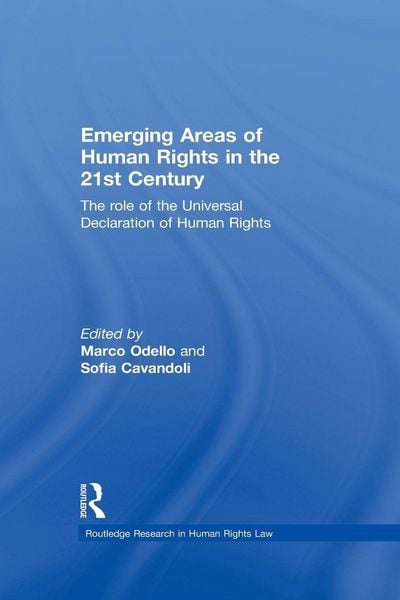 Produktbild: Emerging Areas of Human Rights in the 21st Century