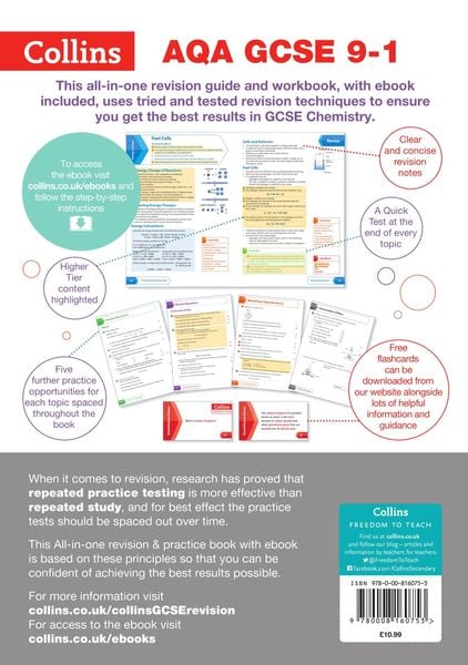 Produktbild: AQA GCSE 9-1 CHEMISTR_GCSE GRA