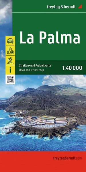 Freytag & berndt Straßenkarte La Palma 1:40.000, Sonstige von , KOMPASS freytag und berndt, 978-3-7079-2365-0