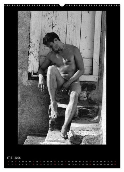 Produktbild: Au Masculin (Calendrier mural 2026 DIN A2 horizontal) calendrier de bureau