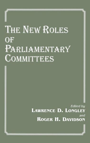 Produktbild: The New Roles of Parliamentary Committees