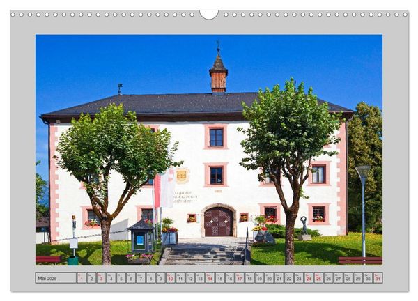 Produktbild: Gr&uuml;&szlig;e aus Saalfelden (Wandkalender 2026 DIN A3 quer), CALVENDO Monatskalender