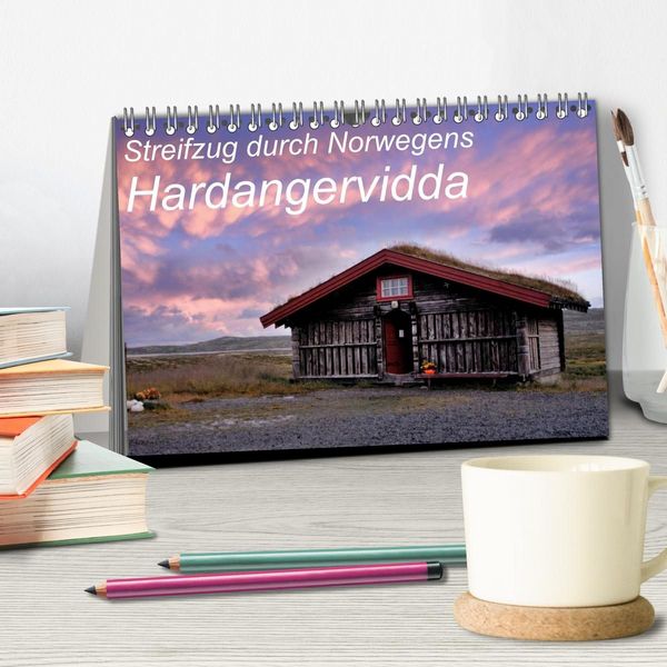 Produktbild: Streifzug durch Norwegens Hardangervidda (Tischkalender 2027 DIN A5 quer), CALVENDO Monatskalender