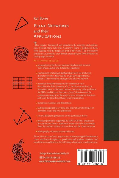 Produktbild: Plane Networks and their Applications