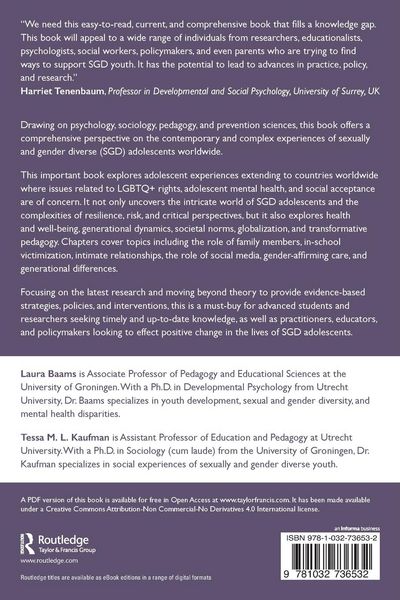 Produktbild: Sexually and Gender Diverse Adolescents