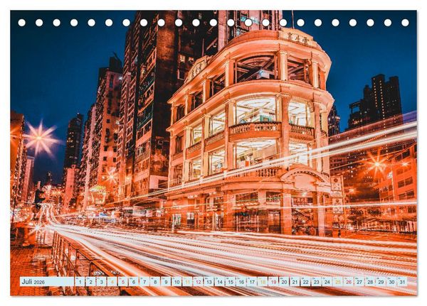 Produktbild: Hongkong Street (Tischkalender 2026 DIN A5 quer), CALVENDO Monatskalender