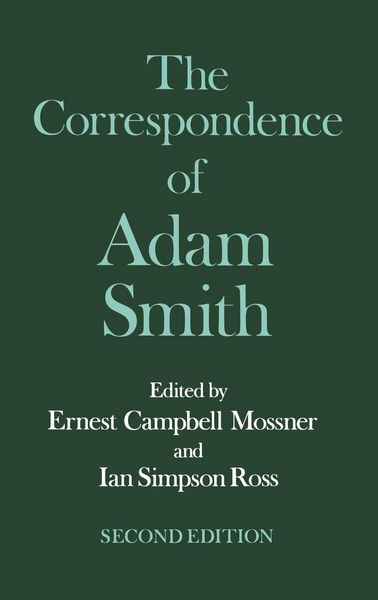 Produktbild: The Correspondence of Adam Smith