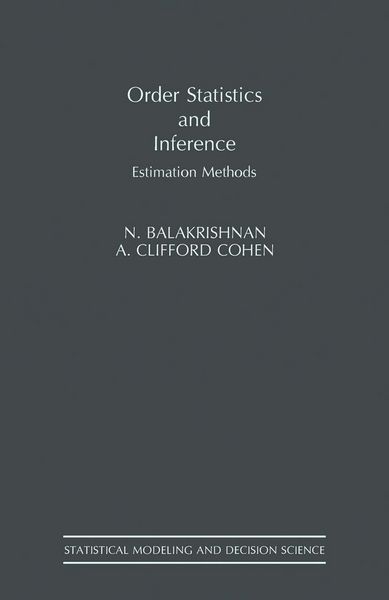 Produktbild: Order Statistics & Inference