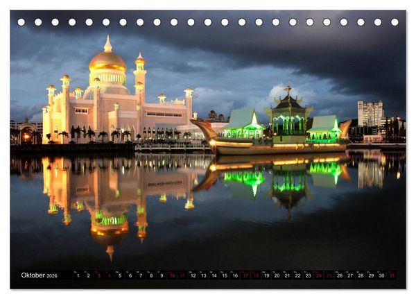 Produktbild: Asiens Hauptst&auml;dte (Tischkalender 2026 DIN A5 quer), CALVENDO Monatskalender
