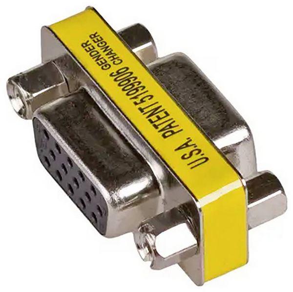 Produktbild: Akyga AK-AD-18 D-SUB Adapter D-SUB-Buchse 15pol. - D-SUB-Buchse 15pol. 1St.
