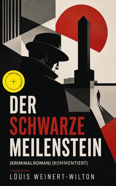 Produktbild: Der schwarze Meilenstein (Kriminalroman) (Kommentiert)