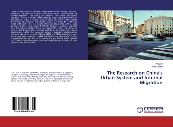 Produktbild: The Research on China's Urban System and Internal Migration