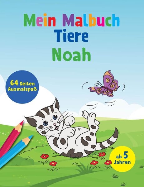 Mein Malbuch Tiere - Noah, Taschenbuch von , Schwager & Steinlein, 9783849933661