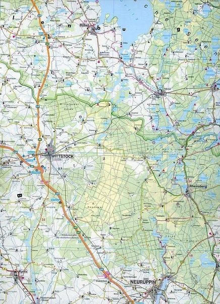 Produktbild: Deutschland 11 Brandenburg, Berlin 1 : 200 000