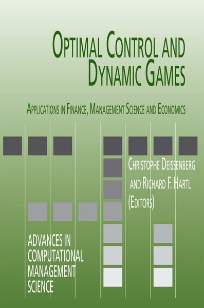 Produktbild: Optimal Control and Dynamic Games
