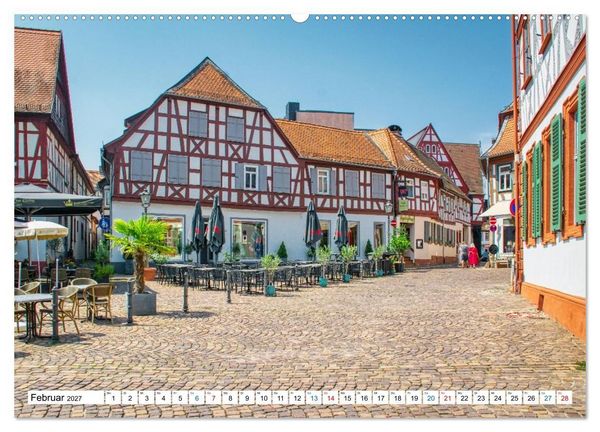 Produktbild: Seligenstadt - Die Stadt mit Geschichte und Flair (hochwertiger Premium Wandkalender 2027 DIN A2 quer), Kunstdruck in Hochglanz