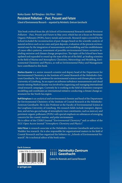 Produktbild: Persistent Pollution &ndash; Past, Present and Future