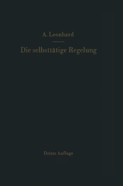 Produktbild: Die selbstt&auml;tige Regelung