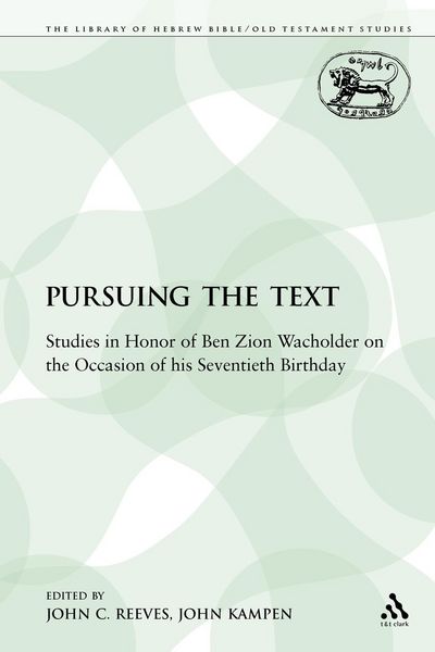Produktbild: Pursuing the Text