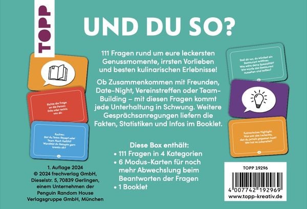 Produktbild: Essen - Trinken - Genusserlebnis: Und du so?