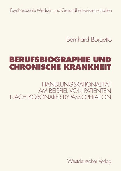 Produktbild: Berufsbiographie und chronische Krankheit