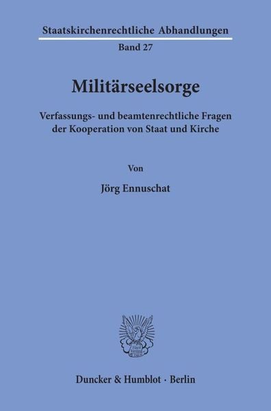 Militärseelsorge.