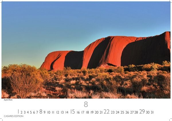 Produktbild: Australien Kalender 2027 &ndash; Wandkalender | Fotokalender Ozeanien 35x50cm &ndash; 12 atemberaubende Landschaften aus Down Under, perfekt als Geschenk & Wanddeko